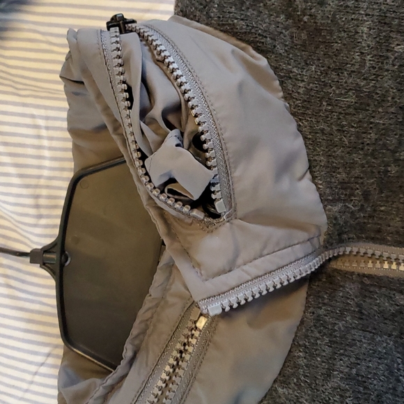 Far West mixed media quilted full zip jacket sz M - Picture 7 of 9